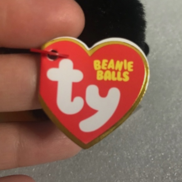 Ty Puffies (Beanie Balls) - WHODINI the 2023 Halloween Orange Owl (3 inch) - Picture 8 of 12